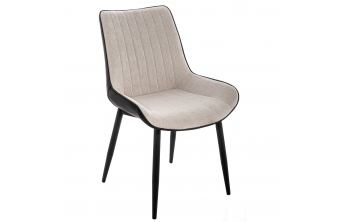 Стул "1-69" light beige- dark brown